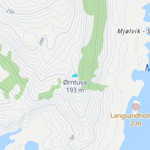Map of Ørntuva