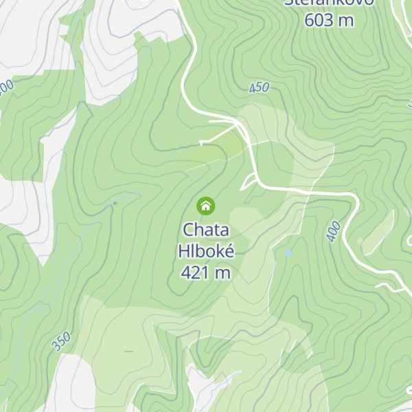 Map of Chata Hlboké