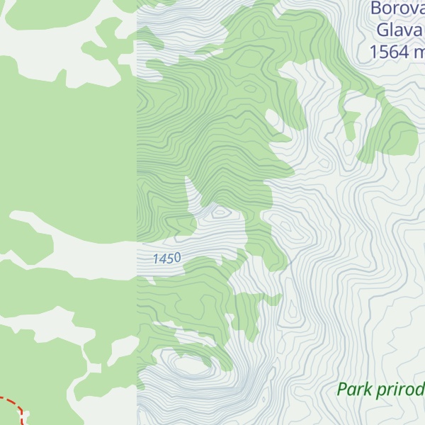 Map of Jelovica