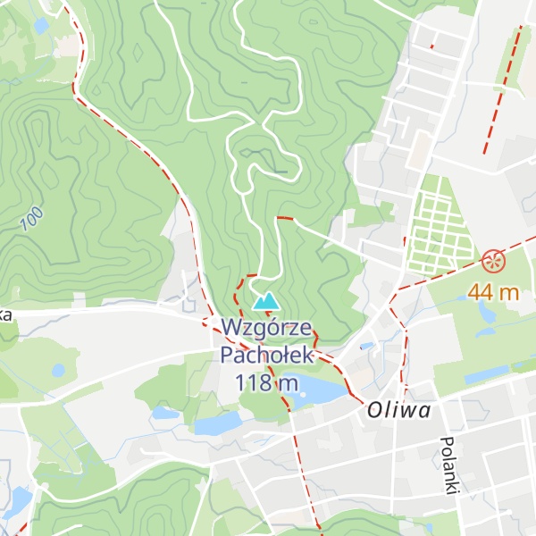 Map of Góra Kościuszki