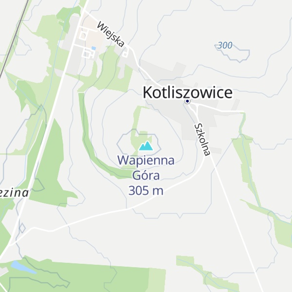Map of Wapienna Góra
