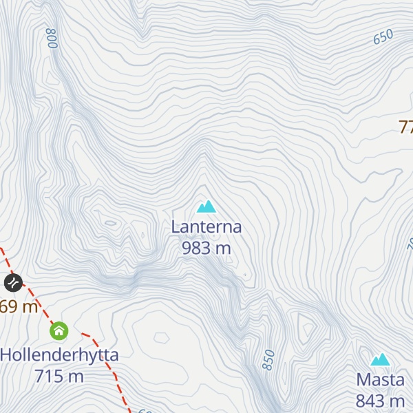 Map of Lanterna