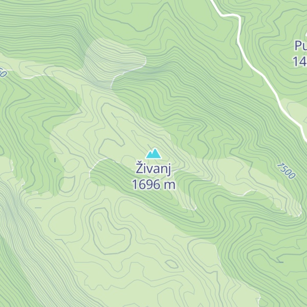 Map of Živanj