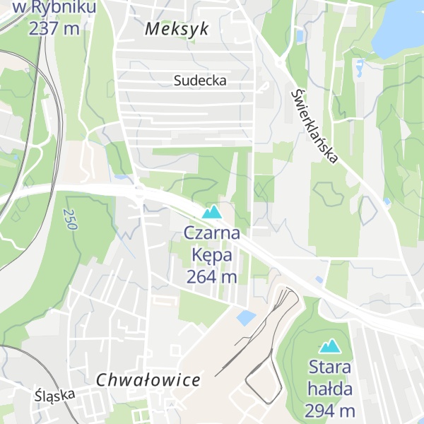 Map of Czarna Kępa