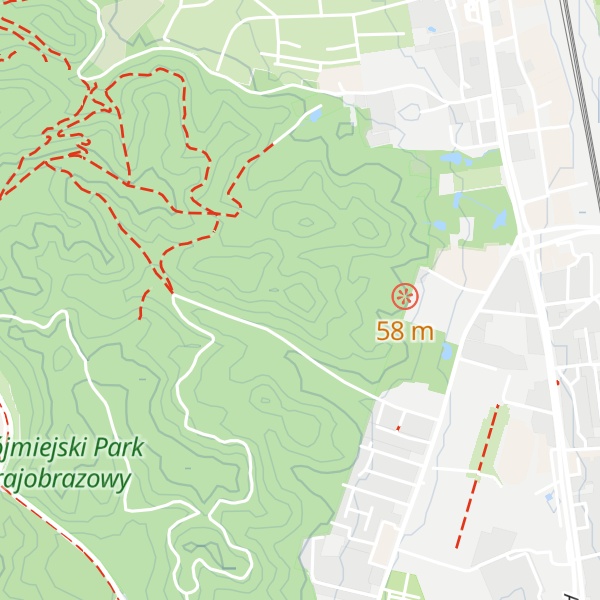 Map of Góra Johanna