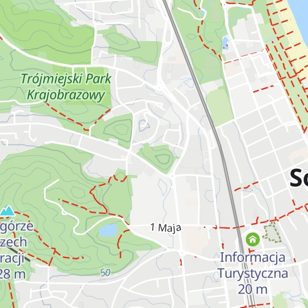 Map of Wzgórze Stiewego