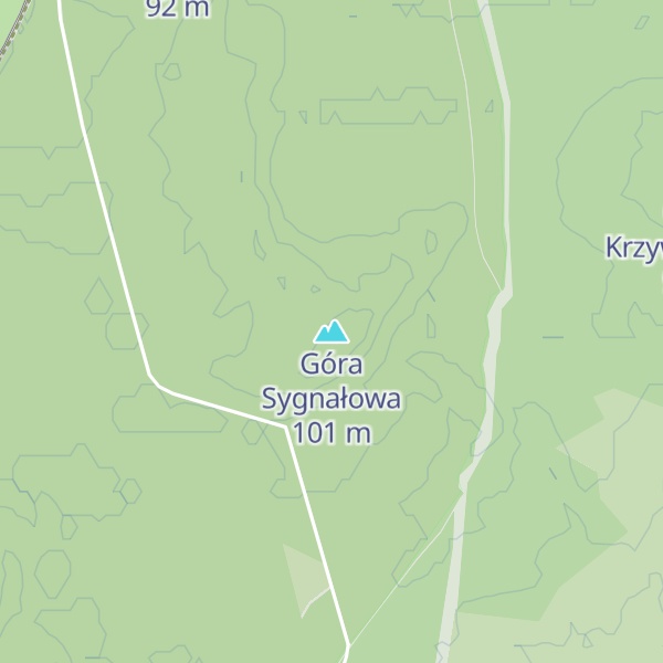 Map of Góra Sygnałowa