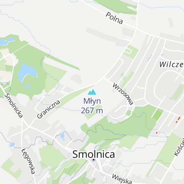 Map of Młyn