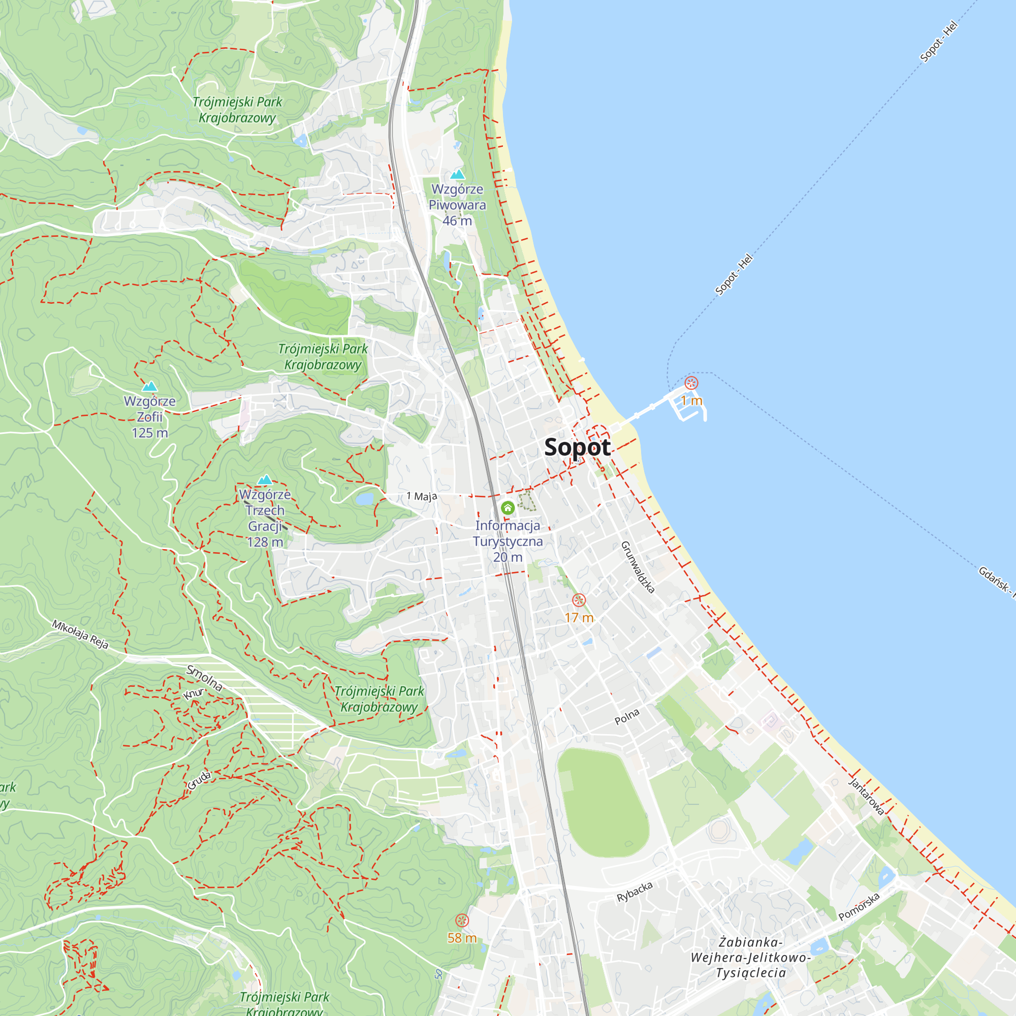 Informacja Turystyczna map