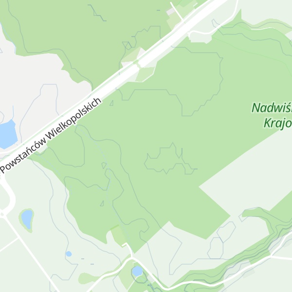 Map of Cygańska Góra