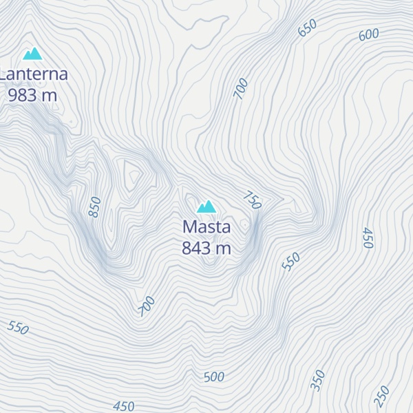 Map of Masta