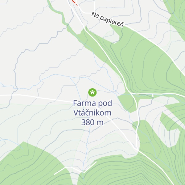 Map of Farma pod Vtáčnikom