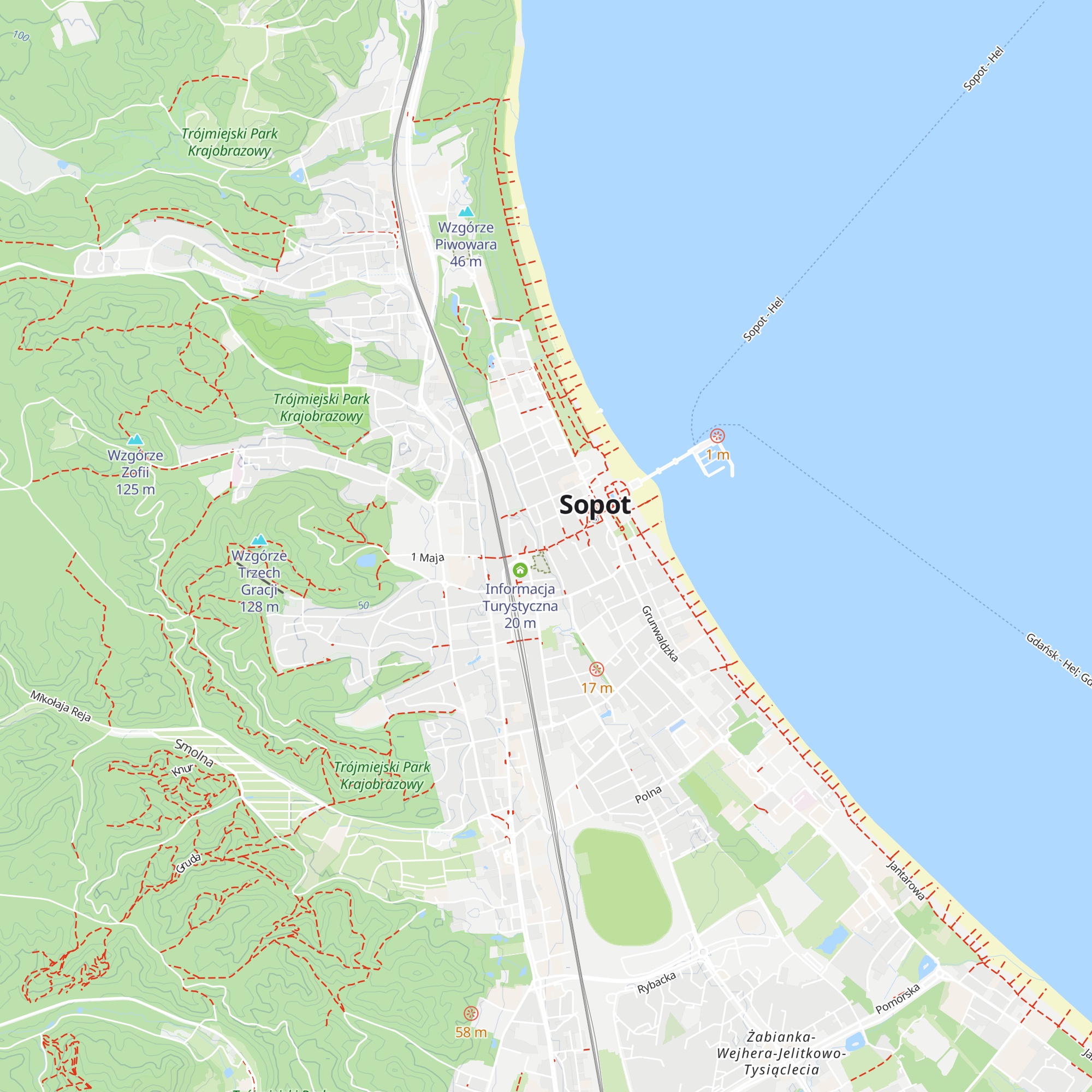 Chata Smakosza map