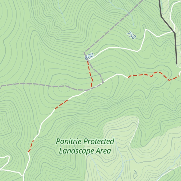 Map of Suchá hora