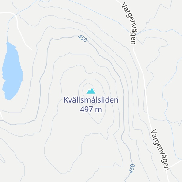 Map of Kvällsmålsliden