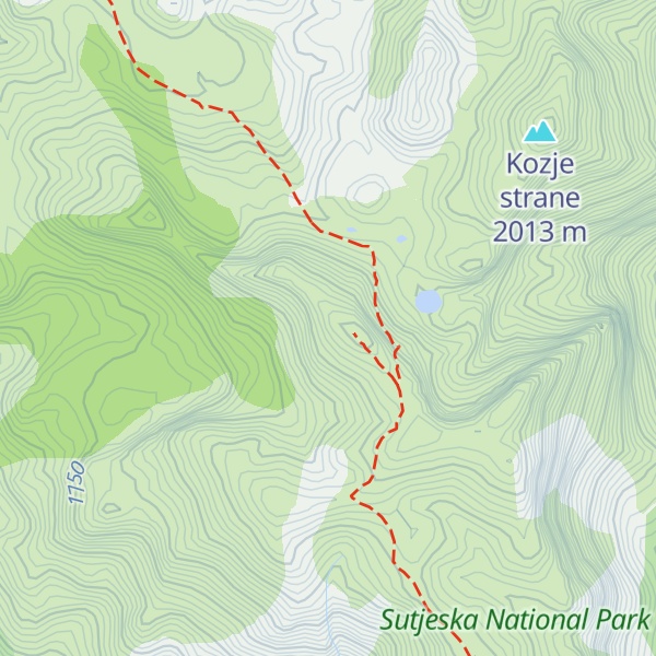 Map of Bregoč