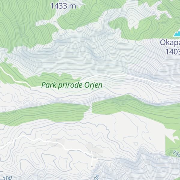 Map of Planinarski dom