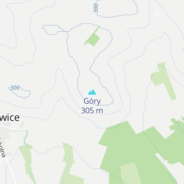 Map of Góry