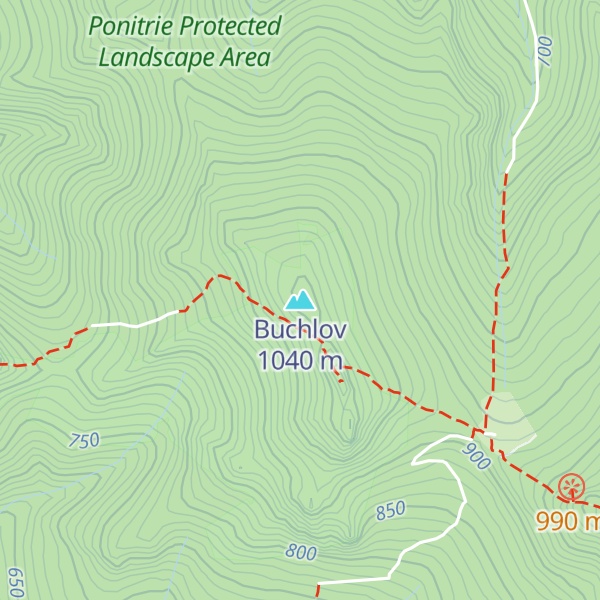 Map of Buchlov