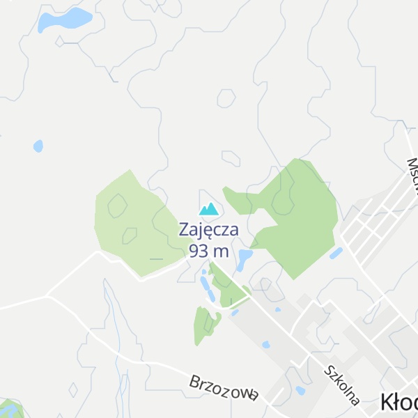 Map of Zajęcza