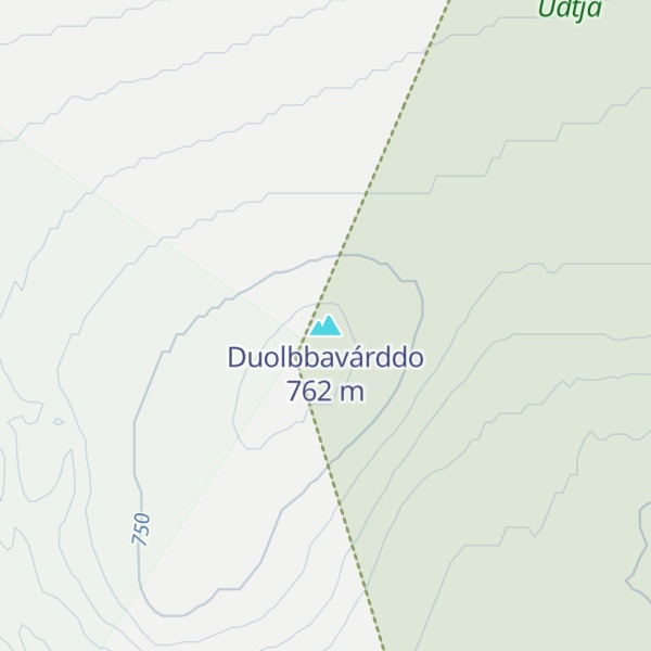 Map of Duolbbavárddo