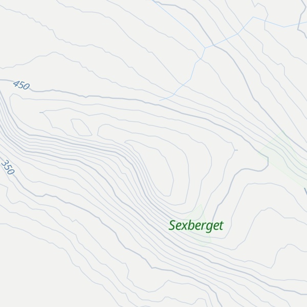 Map of Stor-Sexberget