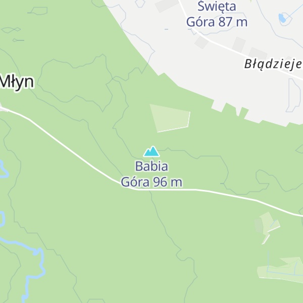 Map of Babia Góra