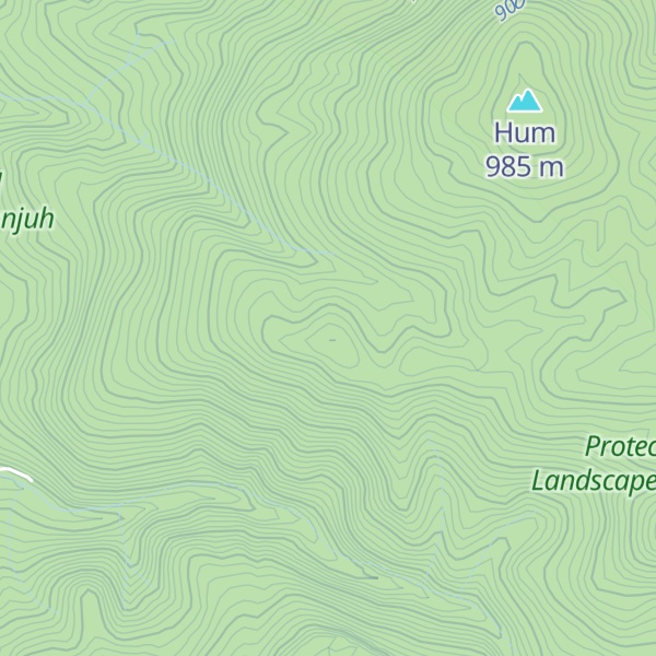 Map of Jelova glava