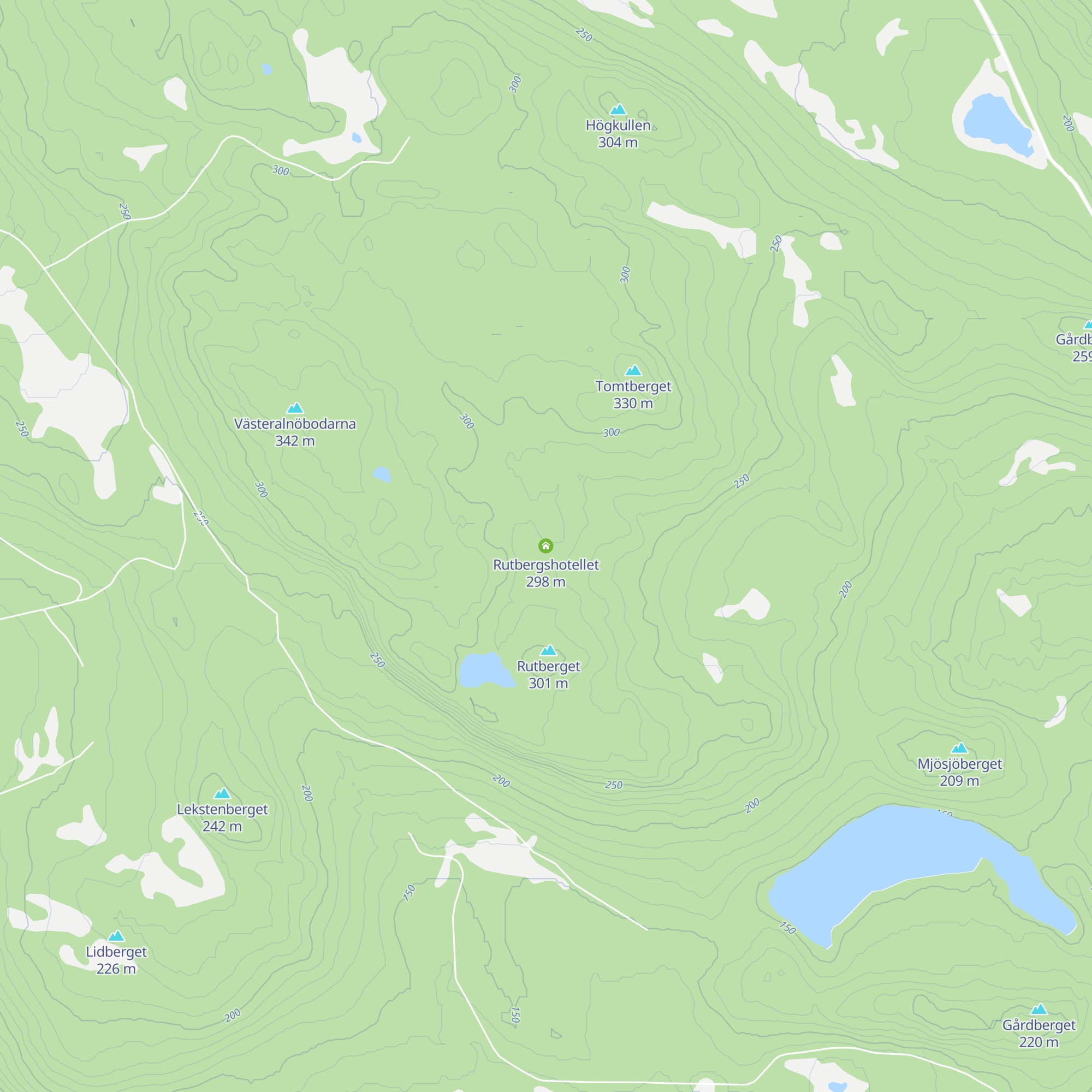 Rutbergshotellet map