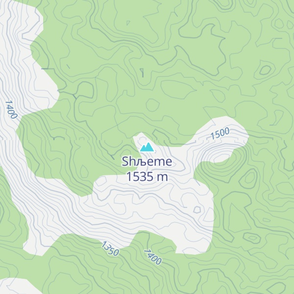 Map of Shљeme