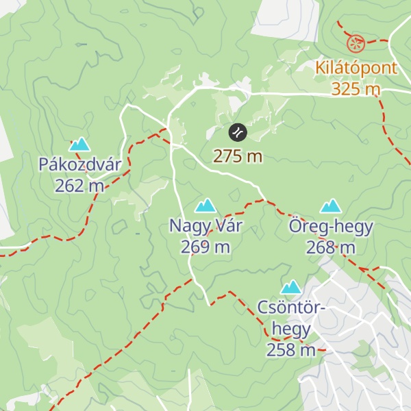 Map of Nagy Vár