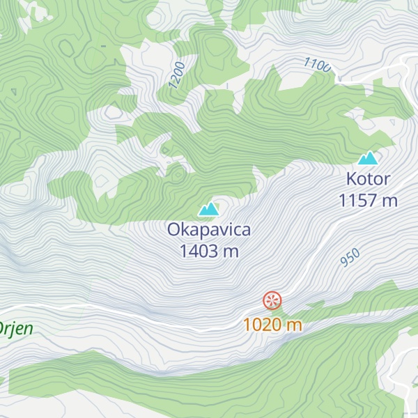 Map of Okapavica