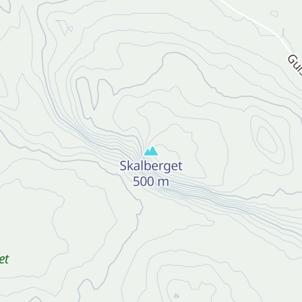 Map of Skalberget