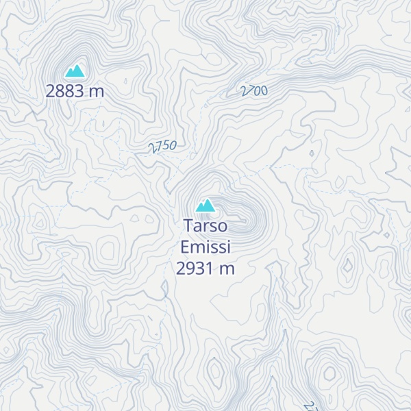 Map of Tarso Emissi