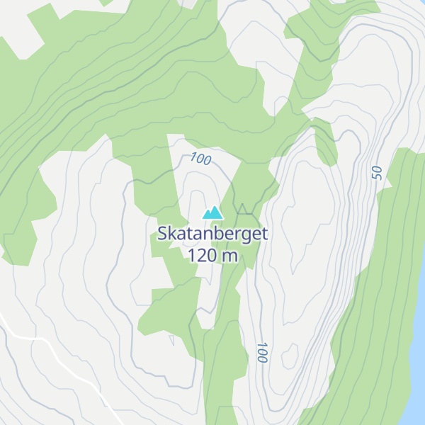 Map of Skatanberget