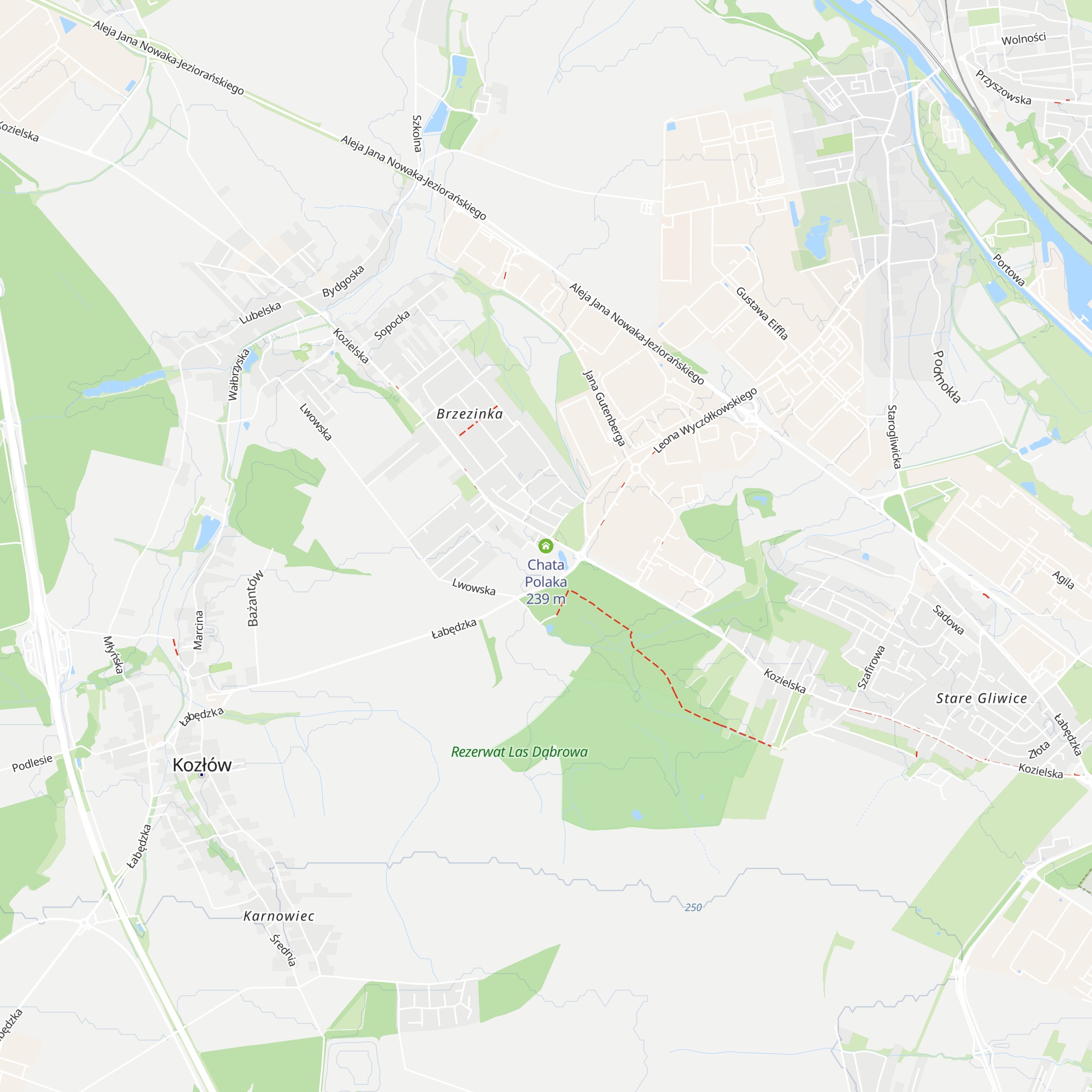 Chata Polaka map