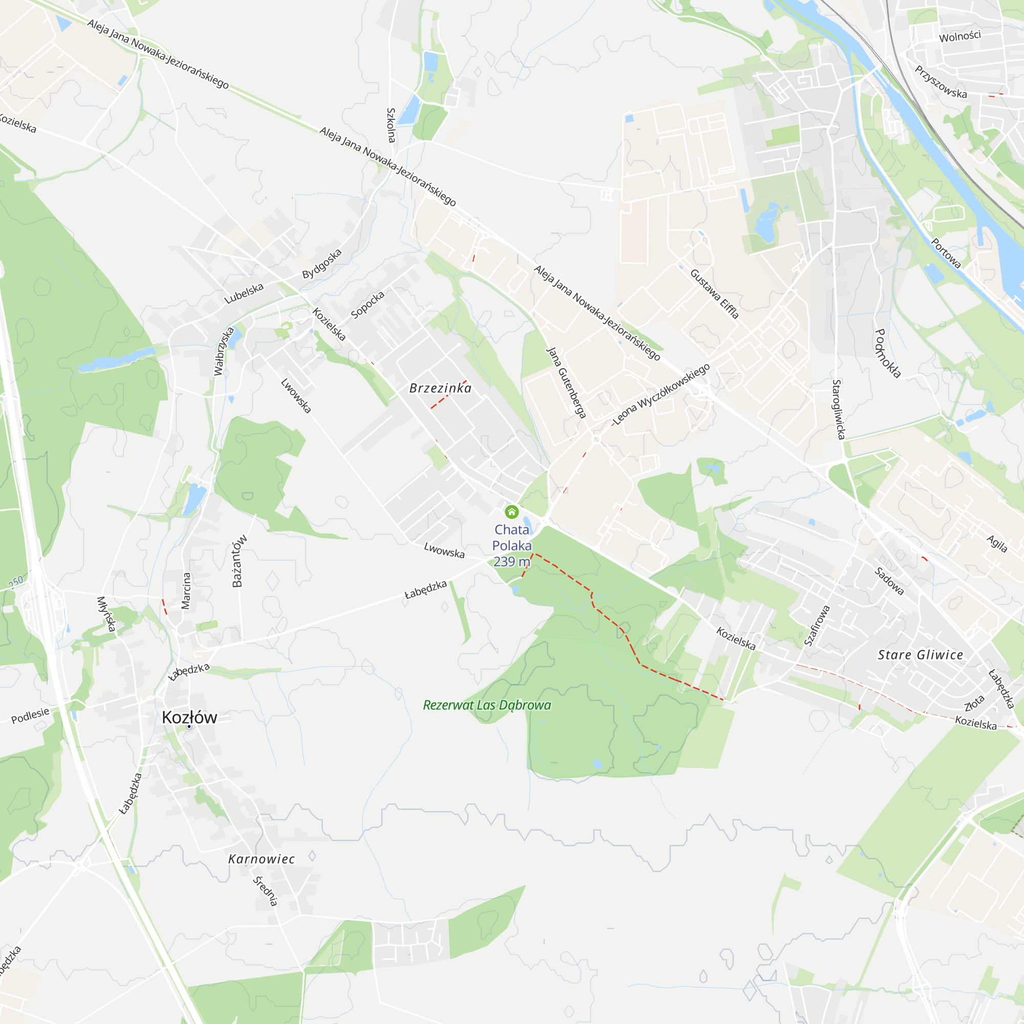 Chata Polaka map