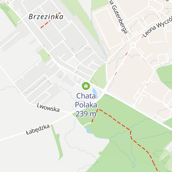 Map of Chata Polaka