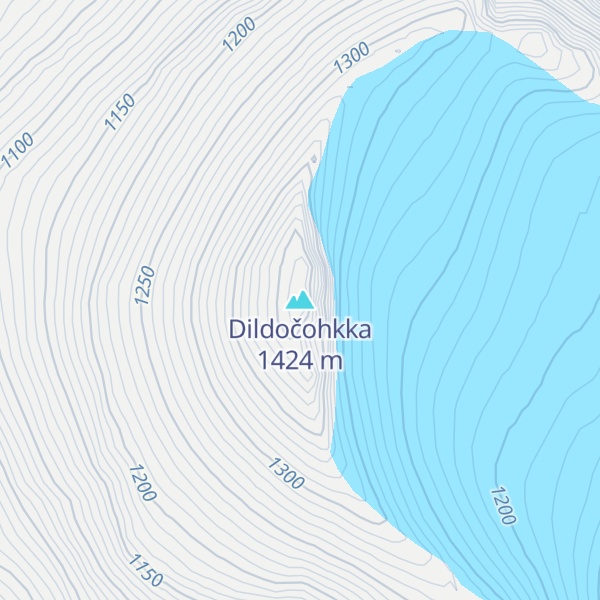 Map of Dildočohkka