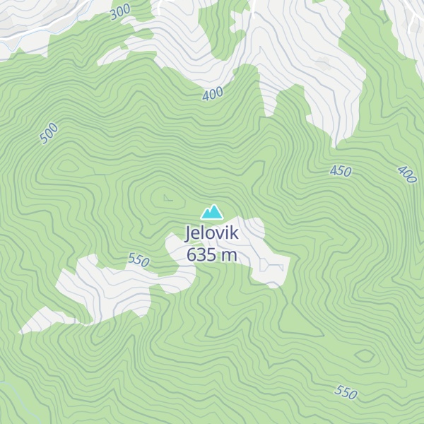Map of Jelovik