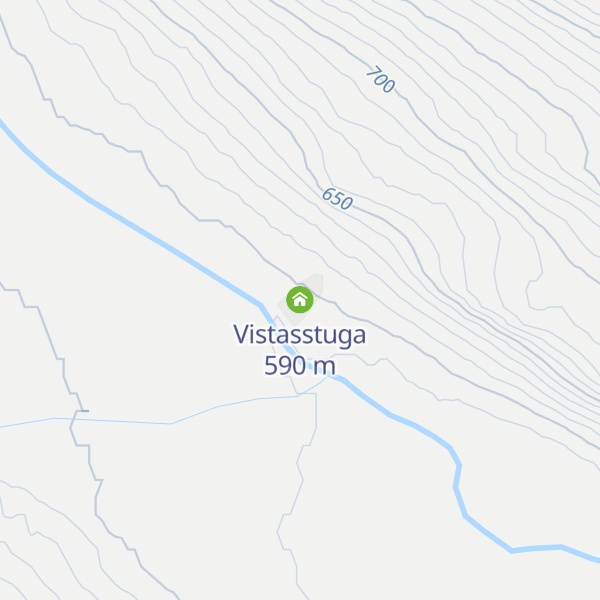 Map of Vistasstuga
