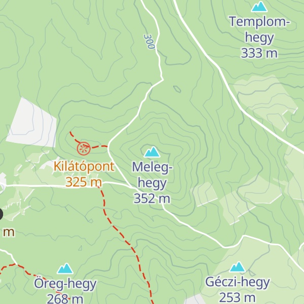 Map of Meleg-hegy