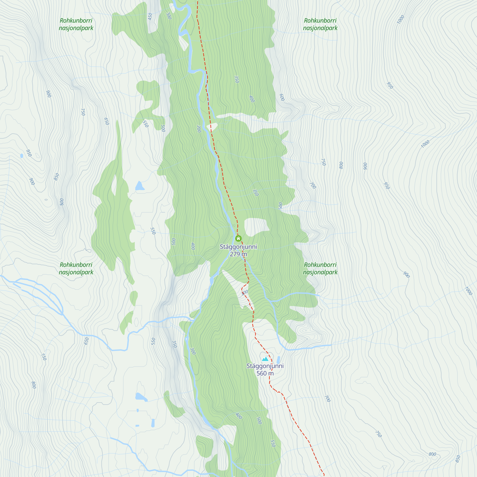 Stággonjunni map