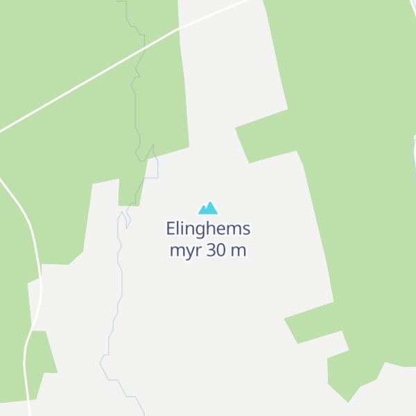 Map of Elinghems myr