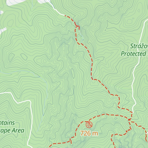 Map of Holý vrch