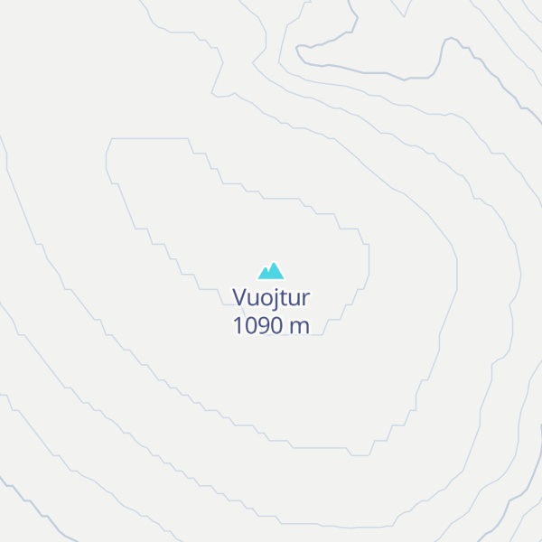 Map of Vuojtur