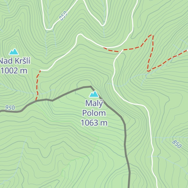 Map of Malý Polom
