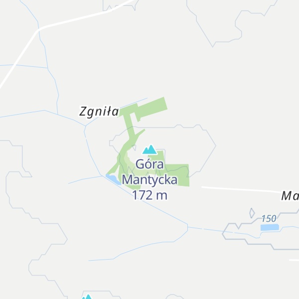 Map of Góra Mantycka