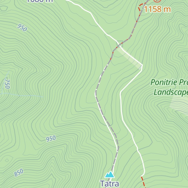 Map of Útulňa na Plešine