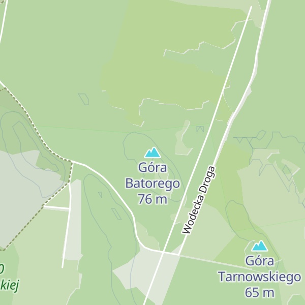 Map of Góra Batorego